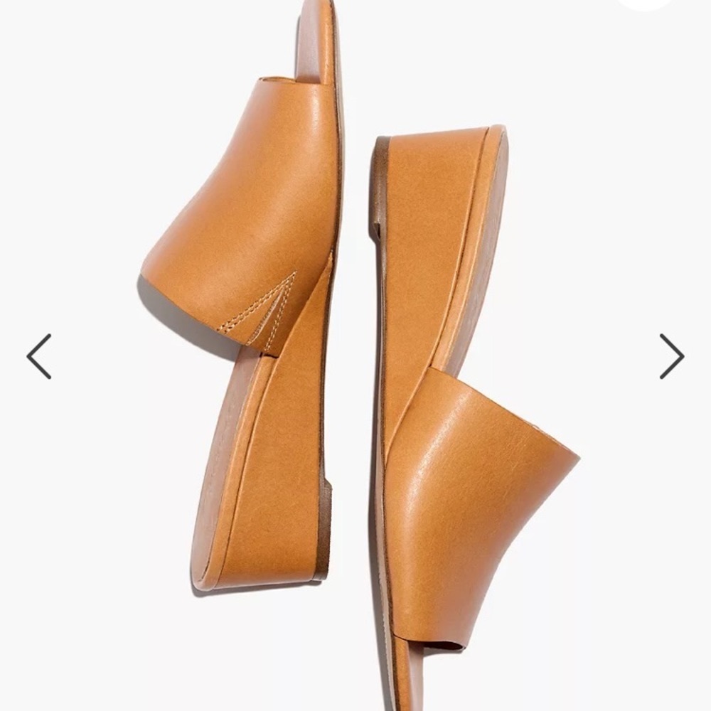 Madewell Tan Leather Sandals